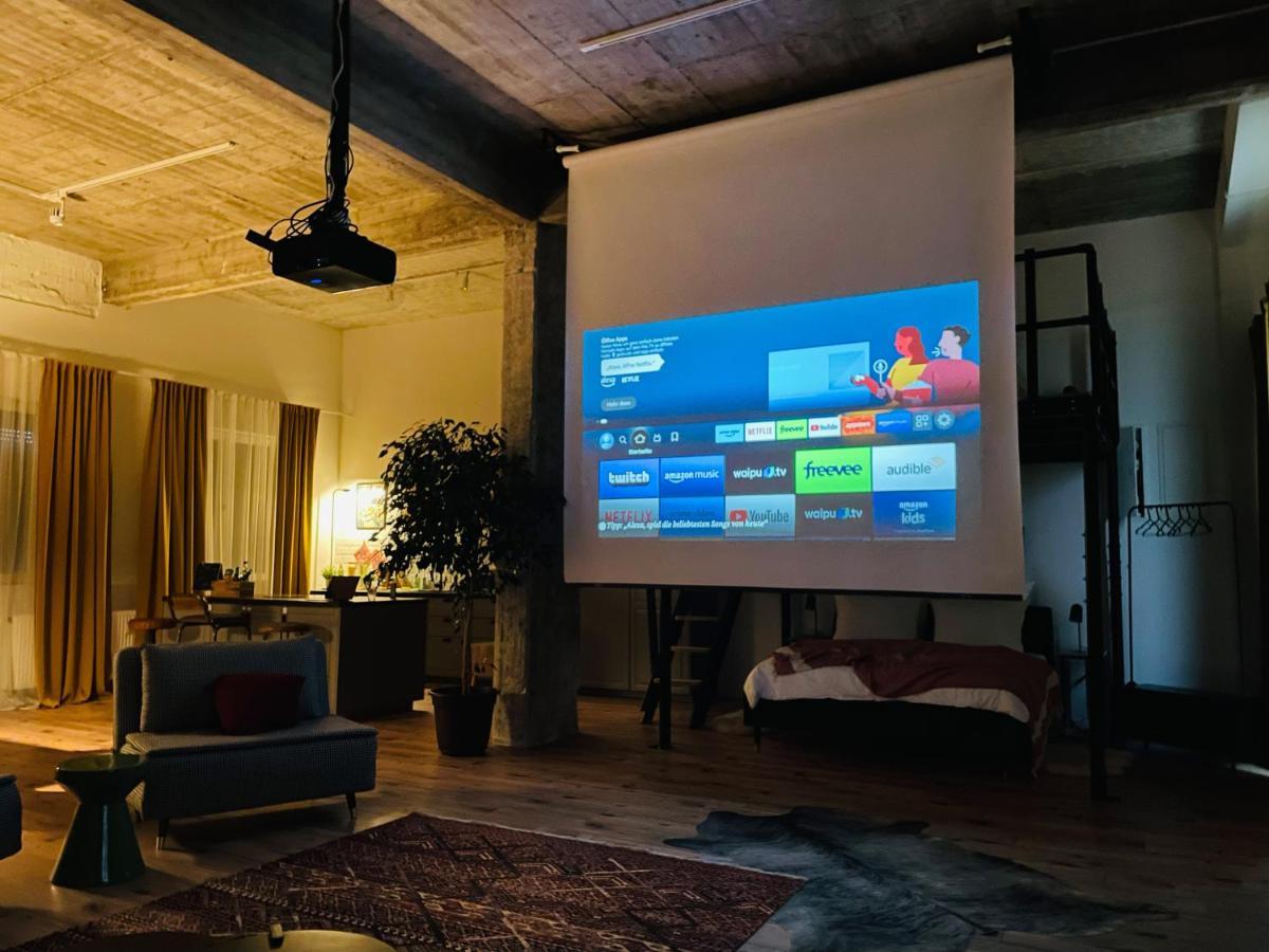 Klassen Stay - Exklusives Loft - Xxl Leinwand - 4 Km Messe, 1,5 Km Hbf Essen Bagian luar foto