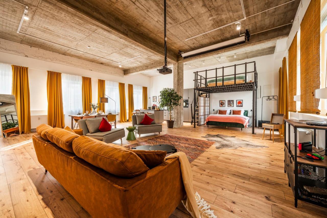 Klassen Stay - Exklusives Loft - Xxl Leinwand - 4 Km Messe, 1,5 Km Hbf Essen Bagian luar foto