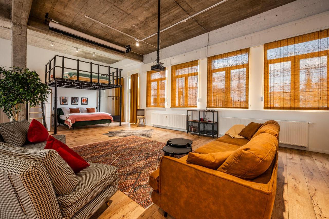 Klassen Stay - Exklusives Loft - Xxl Leinwand - 4 Km Messe, 1,5 Km Hbf Essen Bagian luar foto