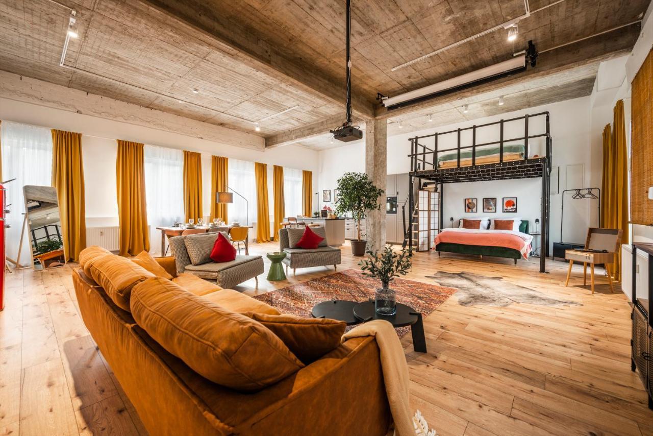 Klassen Stay - Exklusives Loft - Xxl Leinwand - 4 Km Messe, 1,5 Km Hbf Essen Bagian luar foto